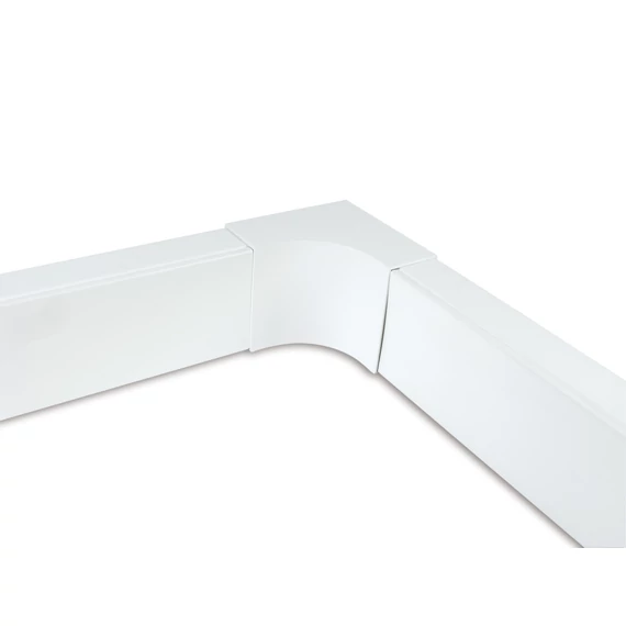 DIETZEL UNIVOLT MIES 50/100 fehér belsö sarokelem, lekerekített, MAK csatornához -25°C/+60°C (086043)