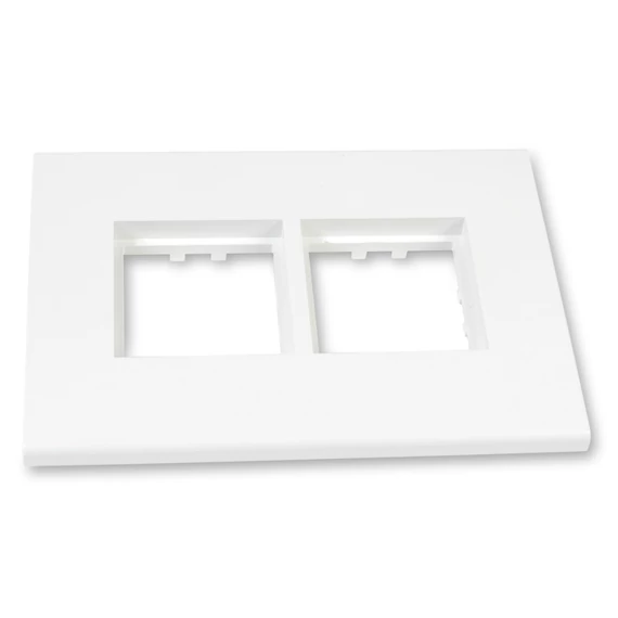 DIETZEL UNIVOLT MIFT 100 fehér kapcsolókeret 45*45 készülékhez, 100mm széles csatornákhoz, kétrészes (086457)