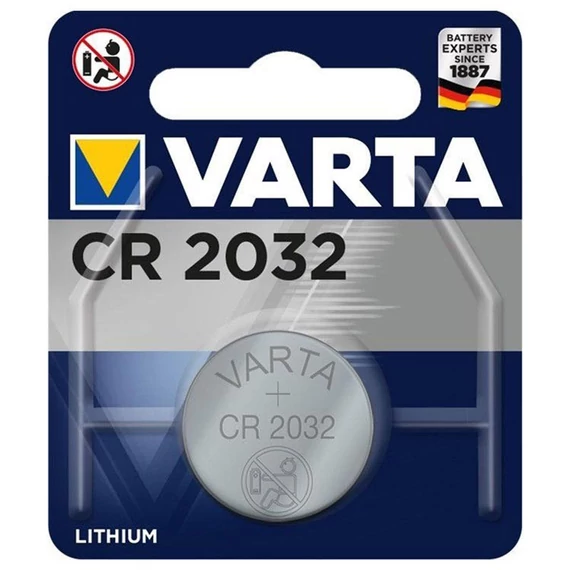 VARTA Lítium Gombelem, CR2032, 3V (CR2032)