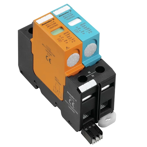 WEIDMÜLLER VPU I 1+1 R 280V/12,5KA Túlfeszültség levezető (1352270000)