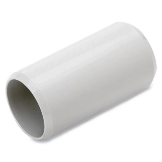 DIETZEL UNIVOLT SM 40 karmantyú, világosszürke toldó, -5°C/+60°C, PVC, merev és hajlékony védőcsövekhez (020605)