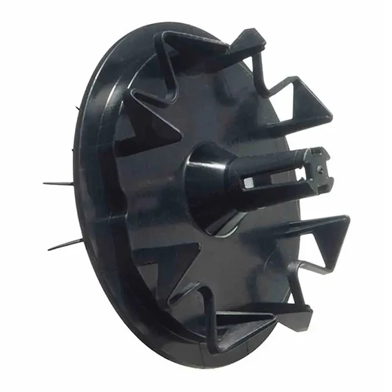 DIETZEL UNIVOLT UPD 12100 vakolófedél fekete vakolófedél ASD-hez, jelölő tüskével, halogénmentes, fekete (105379)