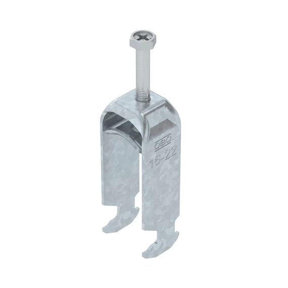 OBO Bettermann BS-H2-M-22 FT kengyeles bilincs 16-22mm merítetten tűzihorganyzott, DIN EN ISO 1461 (1186017)