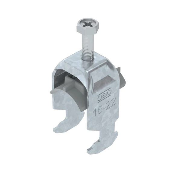 OBO Bettermann BS-H1-K-22 FT Kengyeles bilincs 16-22mm merítetten tűzihorganyzott, DIN EN ISO 1461 (1186216)