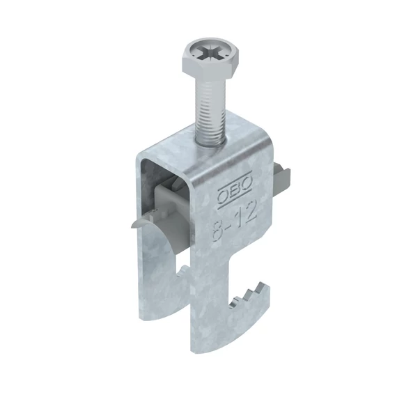 OBO Bettermann BS-F1-K-12 FT Kengyeles bilincs 08-12mm merítetten tűzihorganyzott, DIN EN ISO 1461 (1187602)