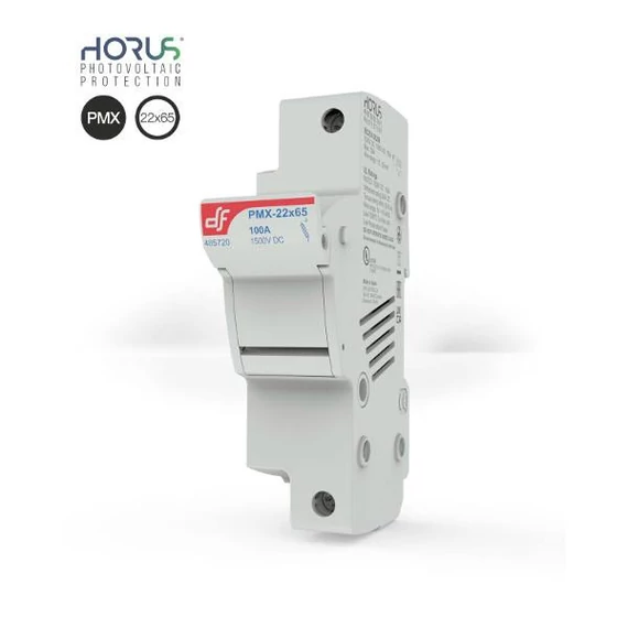 df Electric Hengeres biztosító aljzat, solar, PMX-PV 22*65, 1P, 1500V DC (485720)