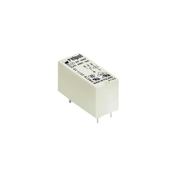 RELPOL RM87N-2011-35-1012 Miniatűr relé, 12A, 1C/O, 12VDC (600180)
