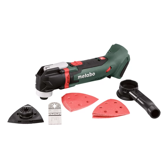 METABO MT 18 LTX Akkus multiszerszám alapgép tartozékkészlettel, 18V (akku és töltő nélkül) (613021890)