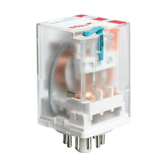 RELPOL R15-2013-23-1024-DPKP Ipari relé, 3C/O, 10A, 24VDC, vasúti tanúsítvány (863891)