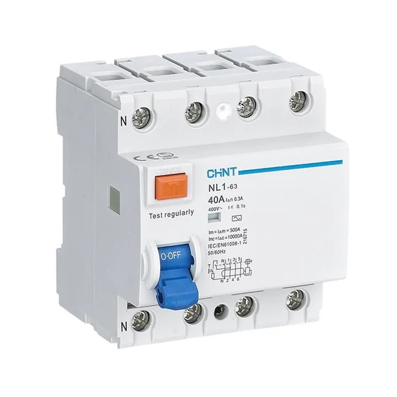 CHINT Fi-relé 4P 40A 100mA AC (NL1-63-440/100) (CH-972196)