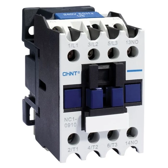 CHINT mágneskapcsoló 18A 7,5KW NC1-1801 (24V AC/3NO+NC) (CH-973429)