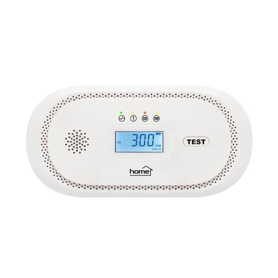 Somogyi Elektronic HOME CO10LCD szén-monoxid vészjelző, LCD kijelző, elemes (CO10LCD)