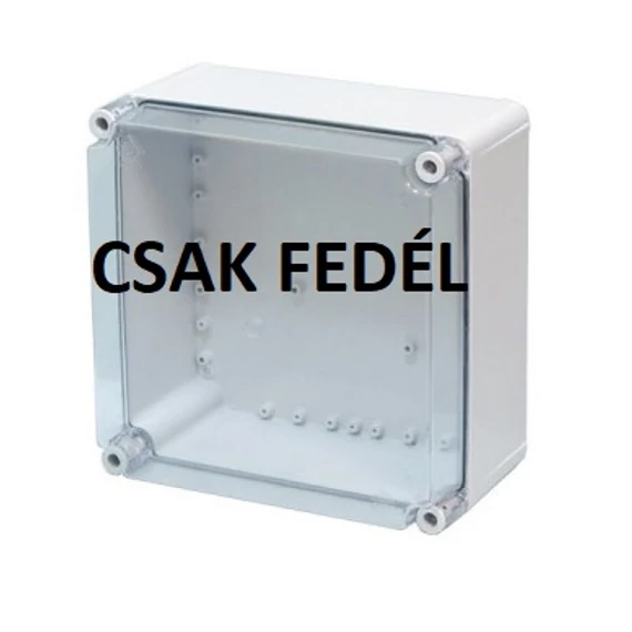 CSATÁRI PLAST PVT 3030 PC tető/fedél (ÁF), 300x300x20mm (csak fedél) (CSP93000000)