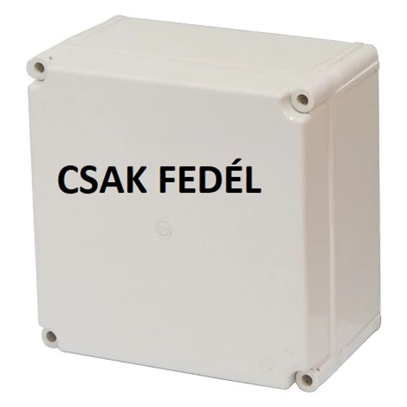CSATÁRI PLAST PVT 3030 PC tető/fedél (NÁF), 300x300x20mm (csak fedél) (CSP93100000)