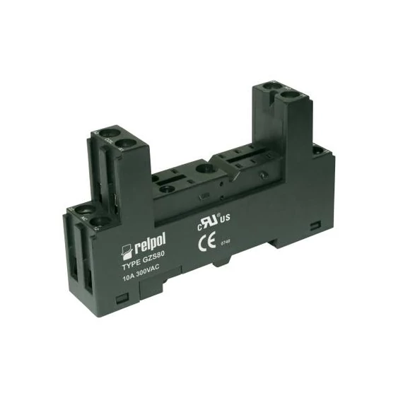 RELPOL GZS80 Csavarozható csatlakozó, két pólusú, névleges terhelhetőség 10 A, 300 V AC (2613503)