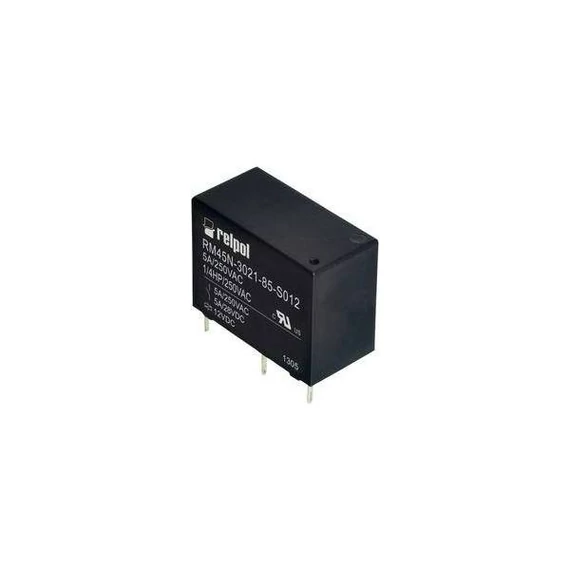 RELPOL RM45N-3021-85-S012 Miniatűr relé, panelre, elektromágneses (2614933)