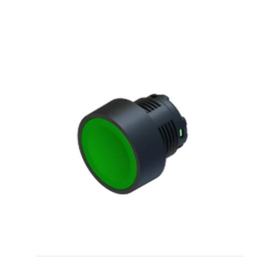 COMEPI ECX Műanyag M22 nyomógomb, zöld, IP65 (ECX4102)