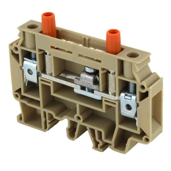 IMO SK ERWT2-2TNBEIGE Teszt sorkapocs, 10mm2, 400V, 57A, bézs, két teszt csatlakozó (ERWT2-2TNBEIGE)