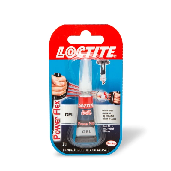 HENKEL Loctite Pillanatragasztó gél, 2 g, "Loctite Super Bond" (H1409565)