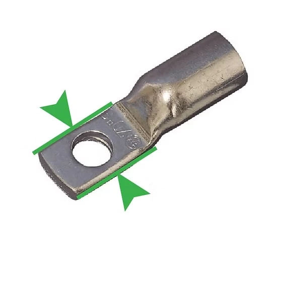 INTERCABLE Csősaru szemes keskenyített 150mm2 M8 R-sorozat (ICR1508S)
