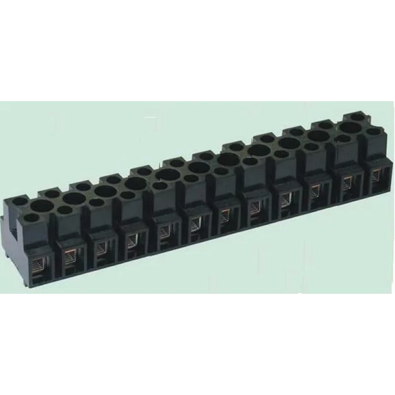 KVGY K 4B/12 Hőre keményedő műanyag szigetelőtestű többtagú sorkapocs, 129mm (0075470661) (00268) (K4B/12)