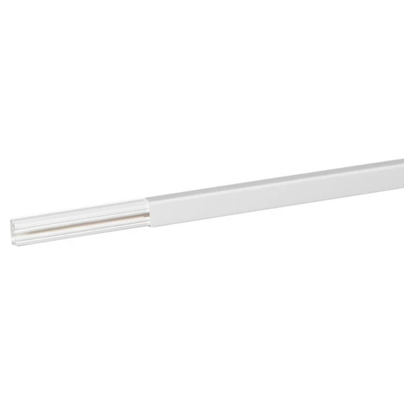 LEGRAND DLP mini csatorna 20x12,5 mm, fedéllel, válaszfal nélkül (030008)