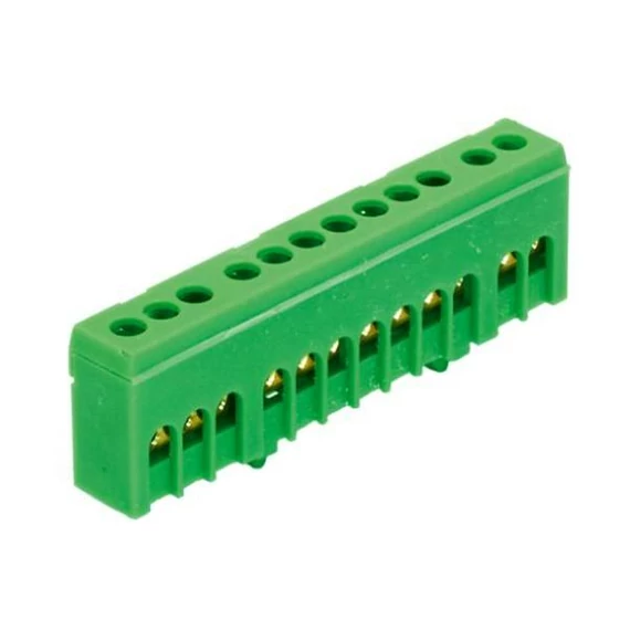 MOREK PEN PE12H Védővezető csatlakozó, zöld, IP20, 12x16mm2 (MAD1012G15)