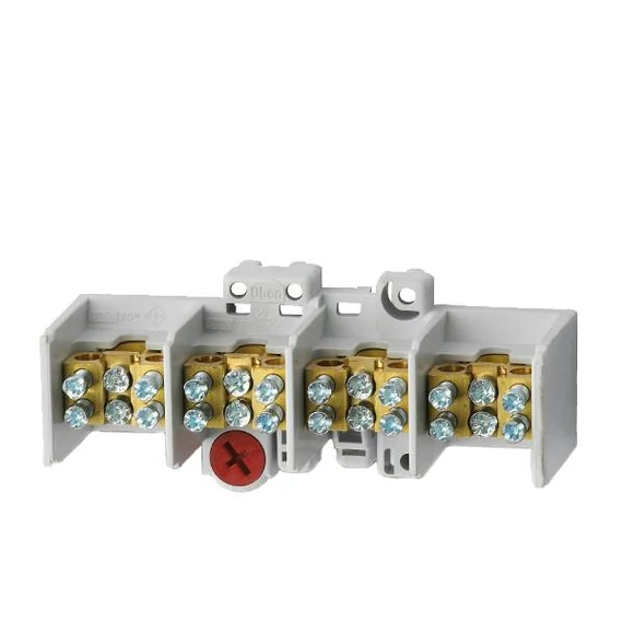 MOREK MAF25 4P-2 Fővezetéki leágazó sorkapocs, 4P, be 1x25, ki 2x16 (MAF4252A32)