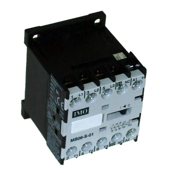 IMO MB09-S-10=24 Mini mágneskapcsoló, 4kW, 9A, AC3, 24VDC 3P, NO (MB09-S-10=24)