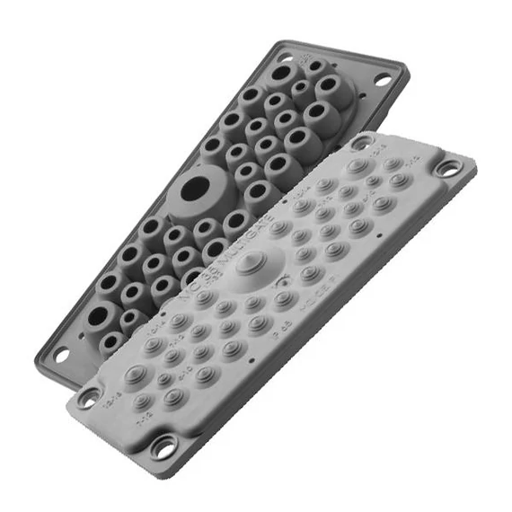 MOREK Kábelbevezető, MC35, IP65, RAL 7035 szürke (MBA1C35L11)