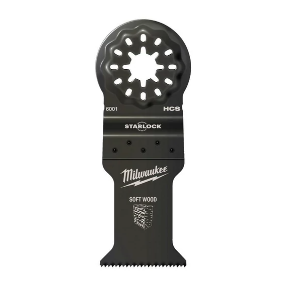 Milwaukee Multitool Starlock Merülő fűrészlap (Puhafához) 35x42 mm (48906001)