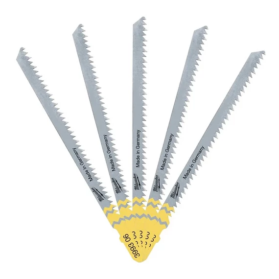 Milwaukee Szúrófűrészlap (Fához és műanyaghoz) 105/3 mm 5 db (4932399306)