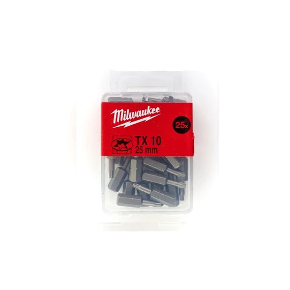 Milwaukee Bithegy TX10 (25 db) hossz 25 mm (4932399594)