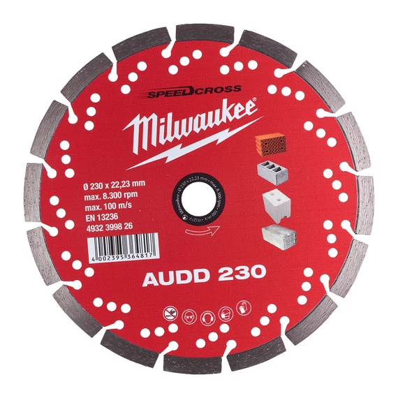 Milwaukee Gyémánt vágótárcsa AUDD 230 mm (4932399826)