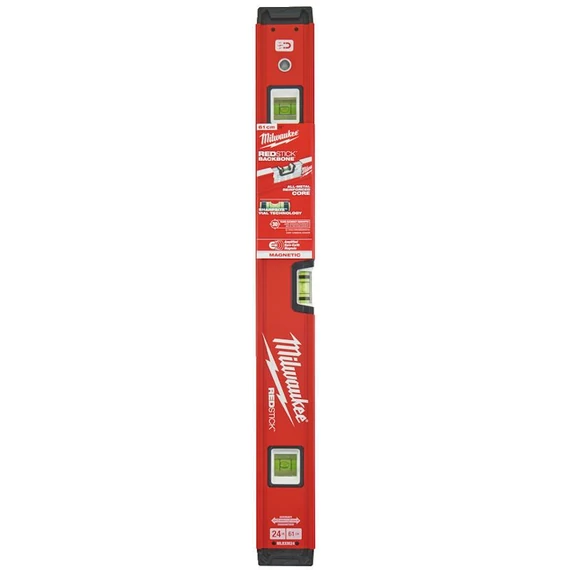 Milwaukee REDSTICK™ Backbone Vízmérték mágneses 60 cm (4932459063)