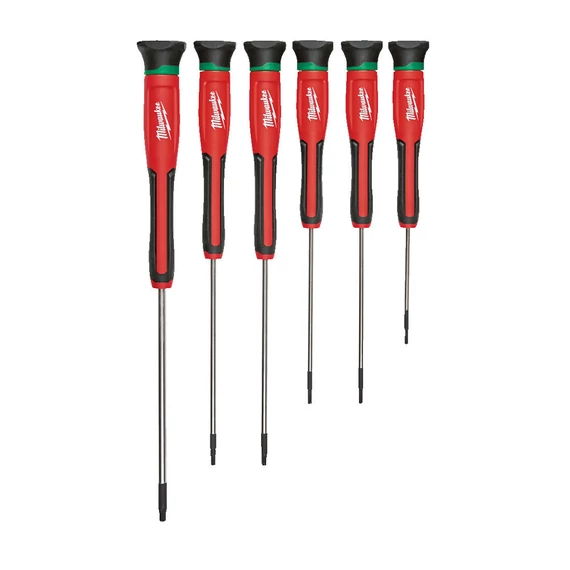 Milwaukee Precíziós csavarhúzó TORX készlet 6 részes (T6, T7, T8, T9, T10, T15) (4932471870)