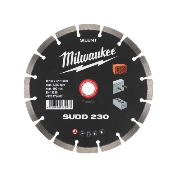Milwaukee Gyémánt vágótárcsa SUDD 230 mm (4932479463)