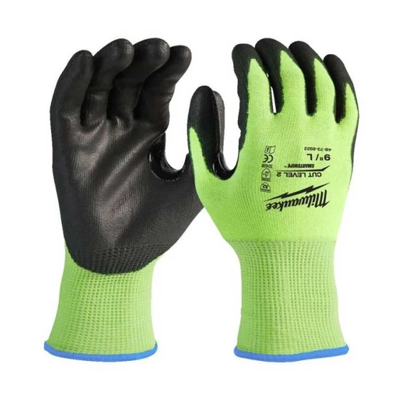 Milwaukee Hi-Vis Vágásbiztos kesztyű 2/B - XL/10 - 1 pár (4932479924)