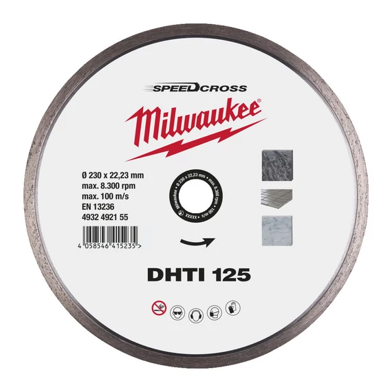 Milwaukee Gyémánt vágótárcsa DHTi 125 mm (4932492155)