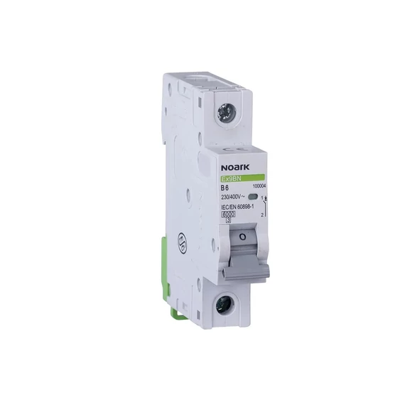 NOARK Ex9BN 1P C6 Kismegszakító 6A 1pol C karakt 6kA (100094)