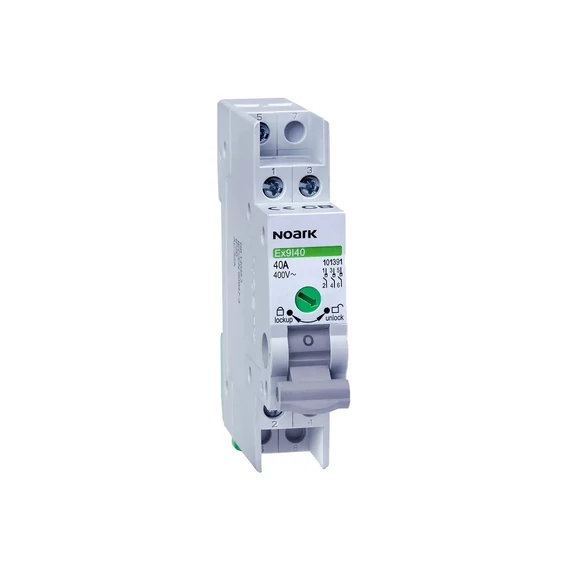 NOARK Ex9I40 2P 40A Szakaszoló-kapcsoló 1 module 2pol 40A (101390)