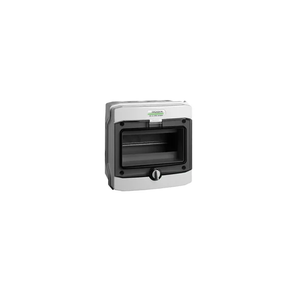 NOARK PHS 8T Lakáselosztó falon kívüli, IP65, 1sor, 8modul, 201x202x120mm (101493)