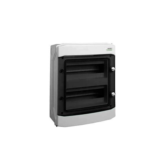 NOARK PHS 24T Lakáselosztó falon kívüli, IP65, 2sor, 2x12modul, 384x319x144mm (101495)