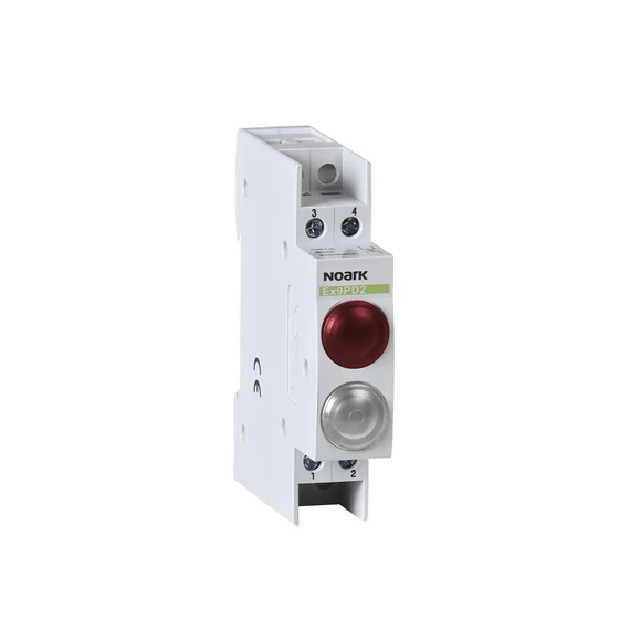 NOARK Ex9PD2rw 230V AC/DC Jelzőlámpa mod 230V AC/DC 1 piros LED and 1 fehér LED (102498)