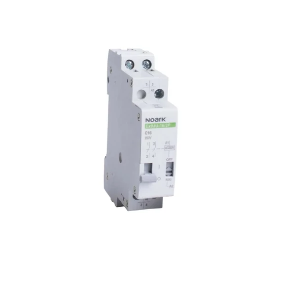 NOARK Ex9JU-16/2P AC230V Impulzus relé 16 A coil 230V AC 2pol (110264)