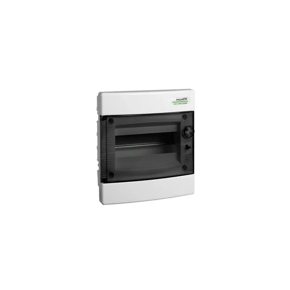 NOARK PNF 4T Lakáselosztó süllyesztett, 4 modul, füstszínű ajtóval 1sor, IP40, 232x139x99mm (110818)