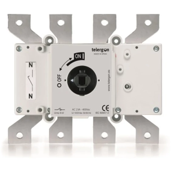 TELERGON Terheléskapcsoló S5000, S5, 400A, 3P+N, M csatl., 1 méret (S5-04003NC0)