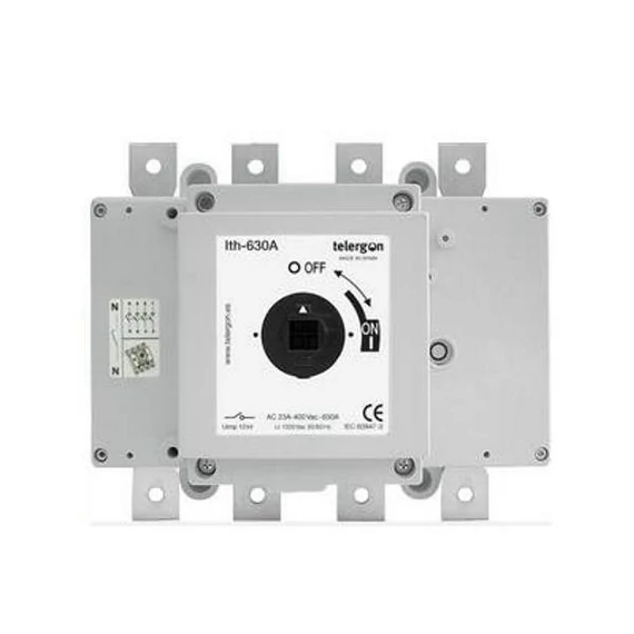 TELERGON Terheléskapcsoló S5000, S5, 630A, 3P, M csatl., 2 méret (S5-06303PR0)