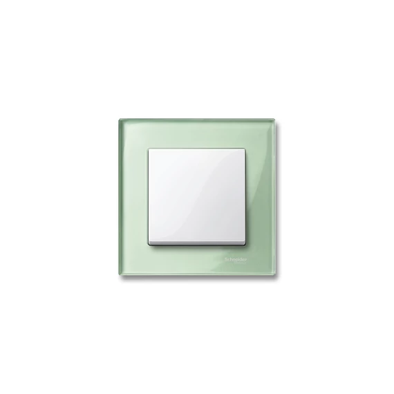 SCHNEIDER ELECTRIC MERTEN M-Elegance egyes keret, smaragdzöld (üveg) (MTN404104)