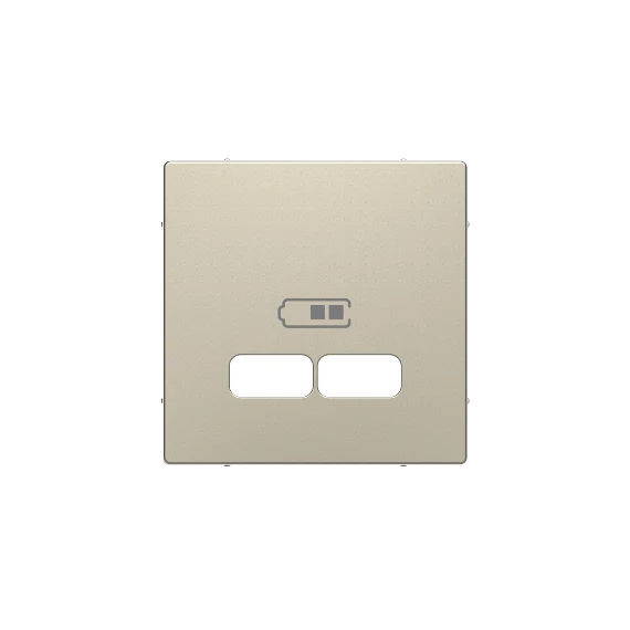 SCHNEIDER ELECTRIC MERTEN USB töltő burkolat, D-Life, szahara (MTN4367-6033)